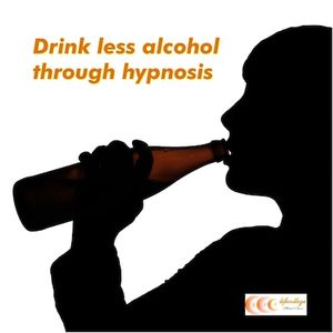 Drink less alcohol through hypnosis