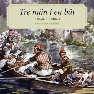 Tre män i en båt