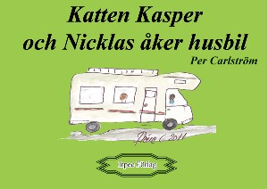 Katten Kasper och Nicklas åker husbil