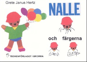 NALLE och färgerna - Barnbok med tecken för hörande barn